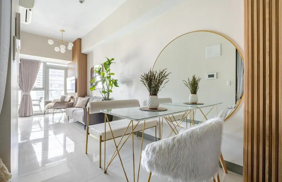 Apartmanhotel Modern 1 Bedroom In Bgc With Balcony Manila Fülöp-szigetek